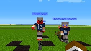 Minecraft Football Super Bowl 2015 XLIX (Patriots VS Seahawks)