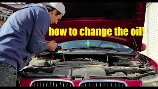 How to change the oil and filters on a BMW E90/e91 (318/320d)