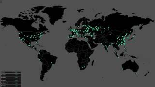 WannaCry Map