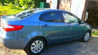 Киа Рио ремонт лонжерона  KIA Rio Auto body repair.