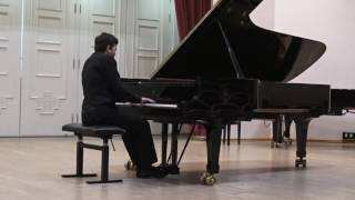 25.01.2017 T. Vladimirov performance at preliminary audition of the II V. Krainev Competition (HD)