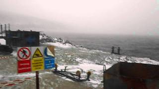 A light wind" blowing on Russky Island
