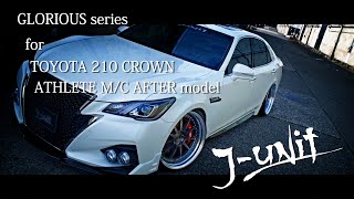 J-uNit " GLORIOUS series AERO Kit " for 210 CROWN ATHLETE model (M/C~)