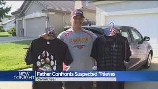 Carmichael Dad Confronts Suspects Wearing Clothes Stolen From His Son