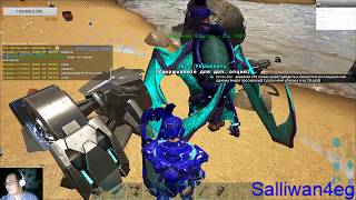Ark Ragnarok  поймали одно маленькое говно в плен, второе бегает тут рядом,  и серв упал.....