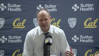 Cal Men's Basketball: Coach Mark Fox Press Conference (1/26/20)