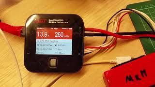 300w 14A isdt q6 plus charging 10x 1500mAh lipos