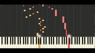 Bach - Hapsichord Cocerto No.1 in D minor bwv1052 - Piano tutorial - Synthesia