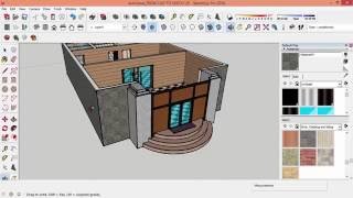 لوحة 2D أوتوكاد الى سكتش أب3D فى خطوتين