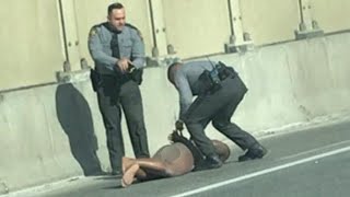 Naked Man Spotted on Busy Highway Near Philadelphia