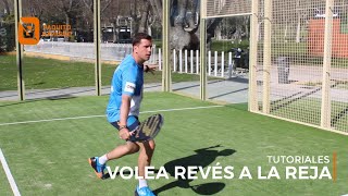 Aprende con Paquito Navarro 3x03 - Volea de Revés a la Reja