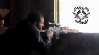 [SYRIA NEWS] FSA sniper vs Syrian assad army