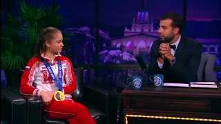 Вечерний Ургант - Юлия Липницкая. 278 выпуск, 21.02.2014