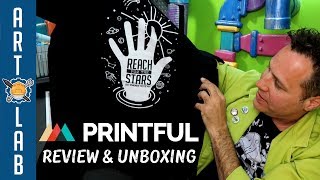 Printful Review and Unboxing- Selling Your Designs on T-Shirts!