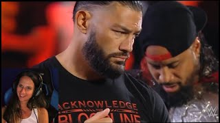 WWE Raw The Bloodline's Microphone goes off 7/25/22