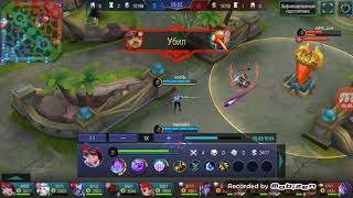 Mobile Legend Лесли забожила.Маньяк, легендарный, MVP