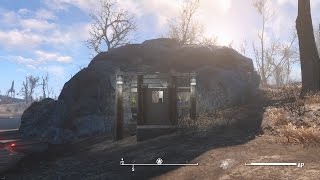 Fallout 4 Best Settlement Mod Huge Settlement!  SlashThroat Refuge PS4 Mod!