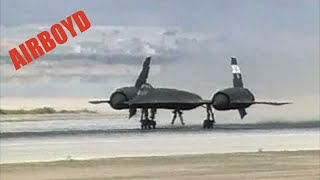 SR-71 Takeoff Edwards Air Force Base