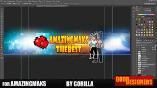 Speed-art Шапка для YouTube # 1 (AmazingMaks!)