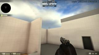 CS:GO:Обзор на пасхалку на карте "crashz' Crosshair Generator v2"
