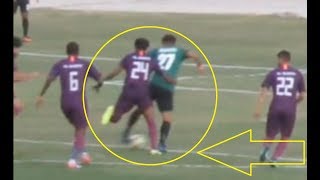 لاول مرة بالعراق تقنية الفار VAR توضح ان ضربة جزاء النفط على الشرطة غير صحيحة تصوير القيثارة الخضراء