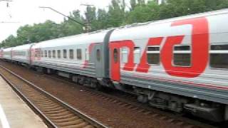 [RZD]ЧС2т-1017+Премиум"Черноморец"Новороссийск-Спб