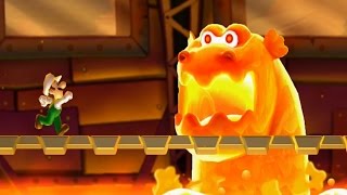 New Super Luigi U 100% Walkthrough Part 5 World 5 (5-A,5-1,5-2,5-3,5-T,5-G,5-4,5-5,5-6,5-7,5-C,5-S)