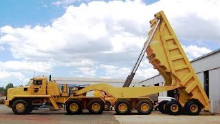 Extreme Dangerous Biggest Dump Truck Operator - Largest Bulldozer Heavy Equipment Machines Monster