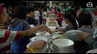 Hot meals served with love for Taal Evacuees