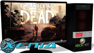 XENIA (XBLA) Xbox 360 Emulator -  The Walking Dead (2012). Ingame. OpenGL #1