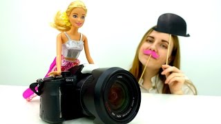 Фотосессия и селфи Барби для Кена. Игры Барби