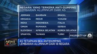 AS Tetapkan Bea Antidumping Lembaran Aluminium
