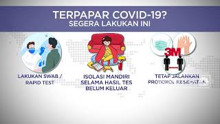 Terpapar Covid-19? Lakukan Ini