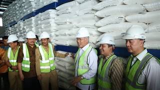 Mendag Kunjungi Pabrik Gula Pasir PT Medan Sugar Industry