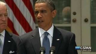 President Obama Remarks on General McChrystal