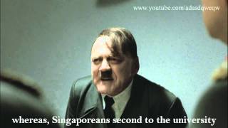 Hitler's reaction to Dr Tony Tan elected as a president