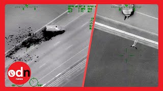Florida Man DIVES Off Bridge to Escape Police