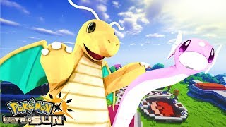 Minecraft: Who's Your Family? DRATINI SHINY FILHO DE DRAGONITE SEMI LENDÁRIO POKEMON SUN E MOON