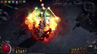 Poet's Pen VD Indigon Inpulsa's Necro - 3.8 Blight - T13 map and Elder "fight"