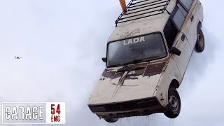 Cooking a car in 10 tons of boiling water – Lada soup