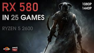 RX 580 + RYZEN 5 2600 Tested in 25 Games (2019)! | 1080P, 1440P Wide + Ultrawide Gameplays