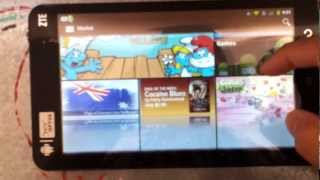 ZTE v9 Android 2.3.5 tablet with new marketplace
