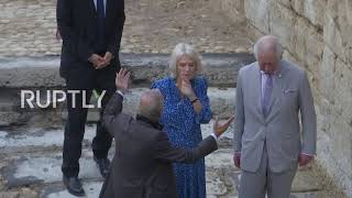Jordan: Prince Charles and Duchess Camilla visit site said to have held Jesus' baptism