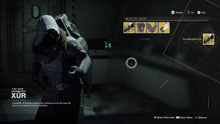 Destiny 2 XUR AGENT OF THE IX LOCATION & LOOT [9/22]