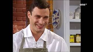 Vitali und Wladimir Klitschko bei Alfredissimo