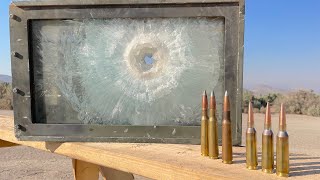 50bmg vs 416 vs humvee BulletProof Glass