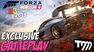 Forza Horizon 4 Gameplay - MCLAREN SENNA & SEASONS | E3 2018