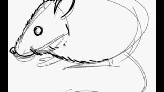 How to draw a mouse - fare nasıl çizilir