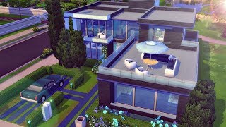 DESAFIO DA COR - CASA AZUL (Blue House) │The Sims 4 (Speed Build)