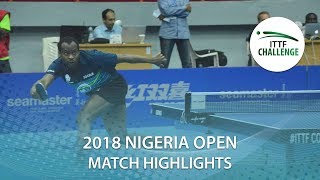 Aruna Quadri vs Rares Sipos | 2018 Nigeria Open Highlights (1/4)